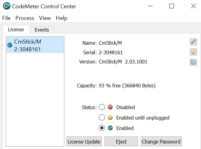 Plug in a security key